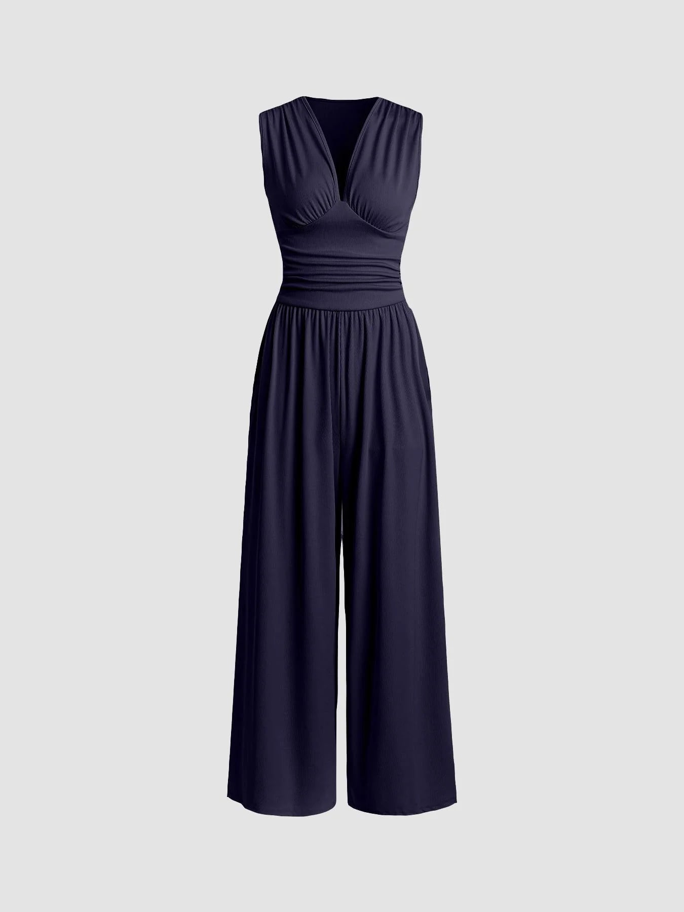 Mono Serenity – Palazzo Sin Mangas con Escote en V