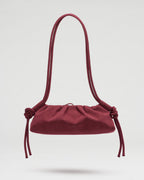 Bolso Dumpling ante cereza