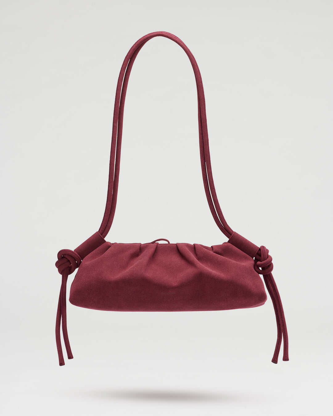Bolso Dumpling ante cereza