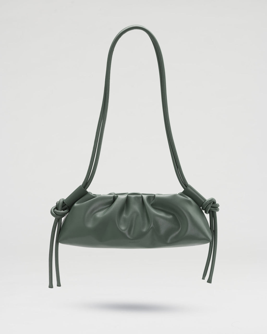 Bolso Dumpling verde azulado