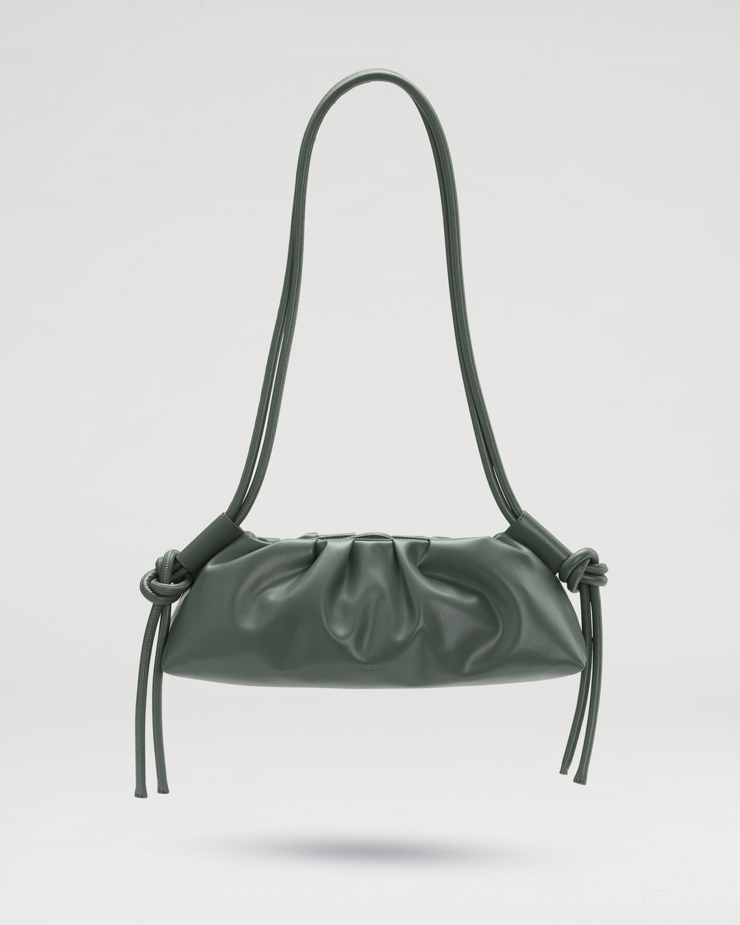 Bolso Dumpling verde azulado