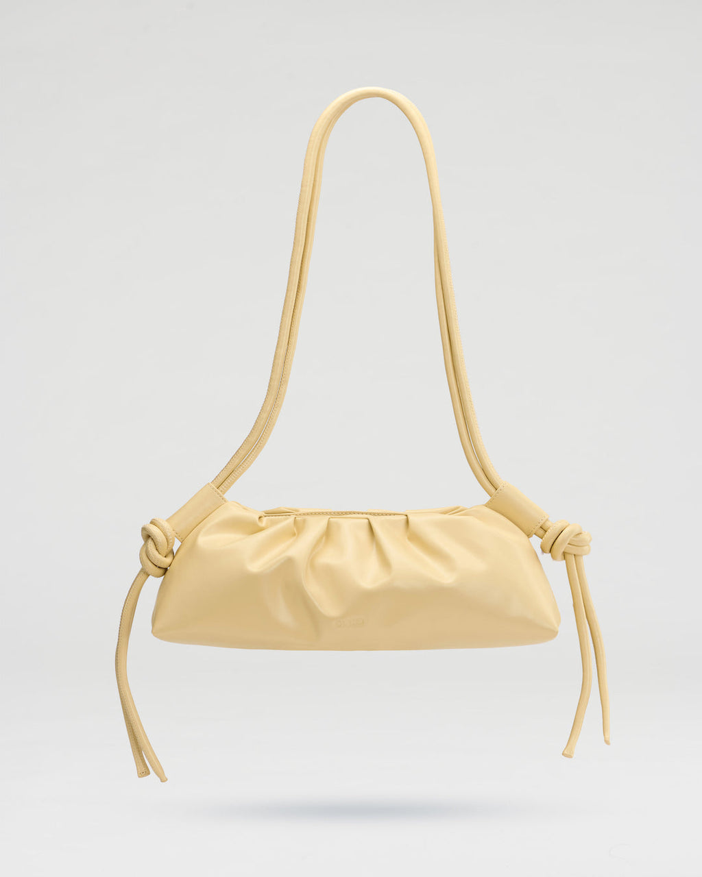 Bolso Dumpling amarillo mantequilla