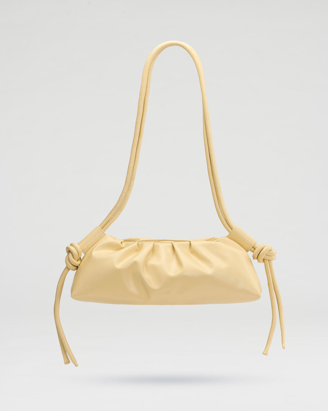 Bolso Dumpling amarillo mantequilla