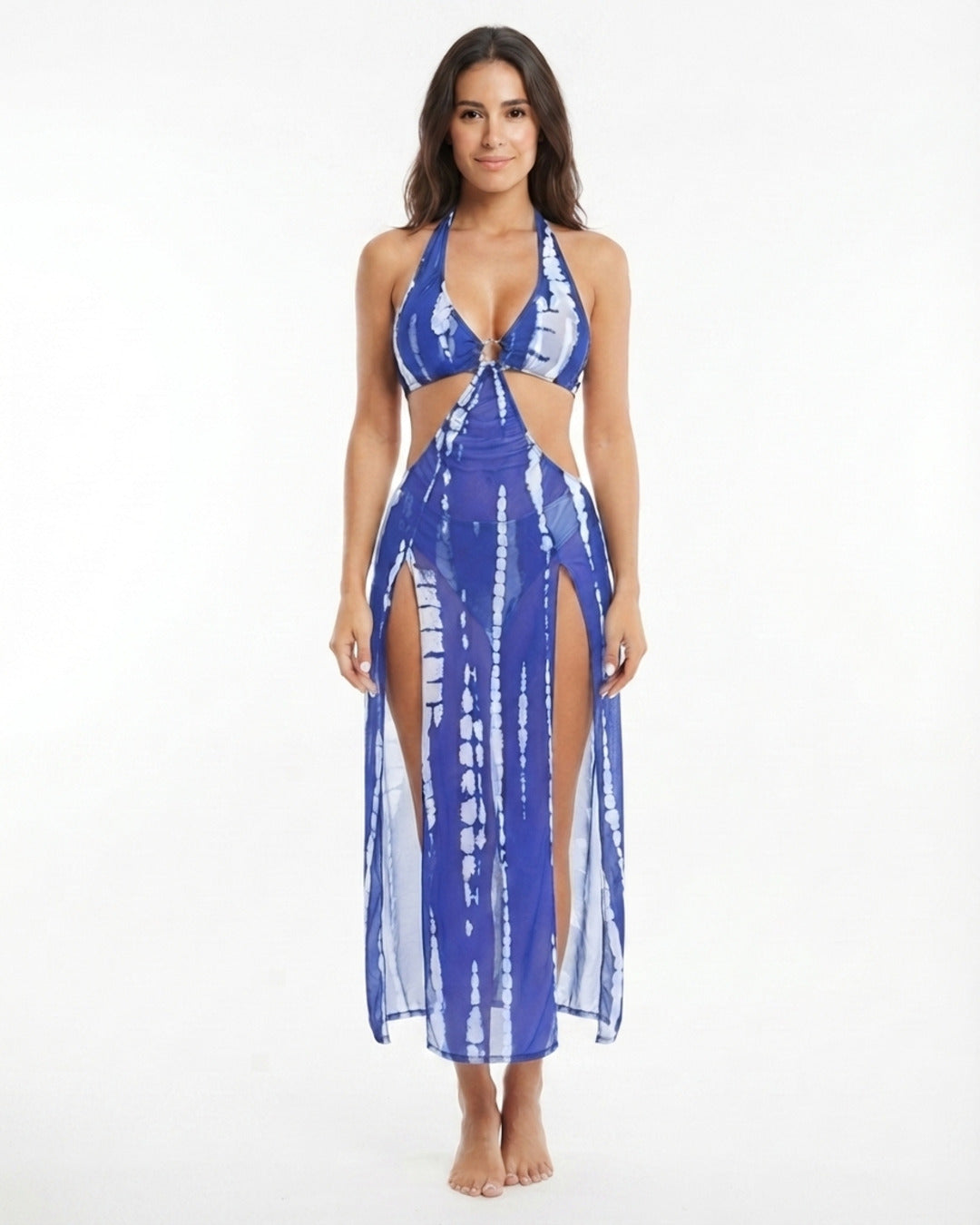Bañador tie-dye Azul