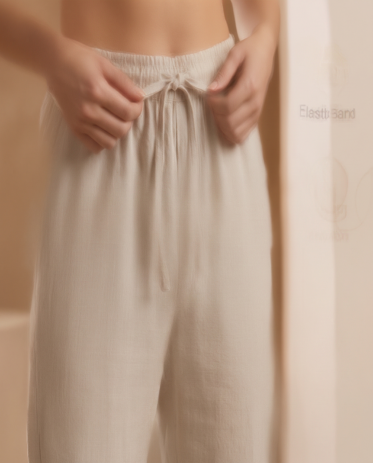 Capris natural look