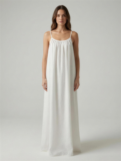Vestido blanco frente