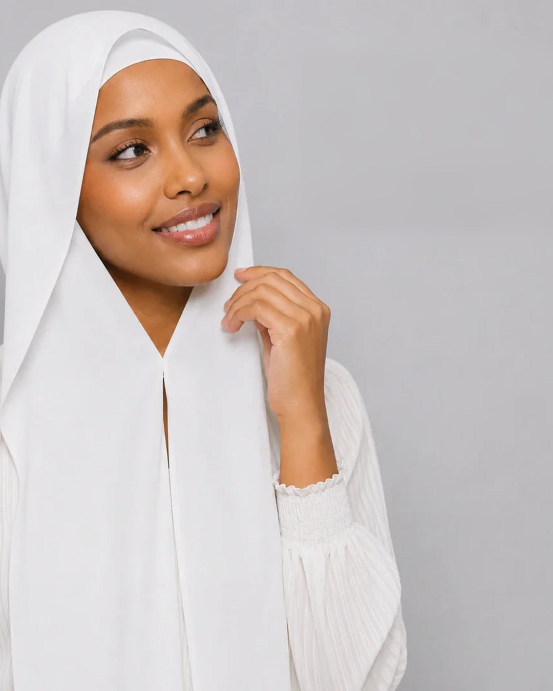 Hijab instantáneo Blanco