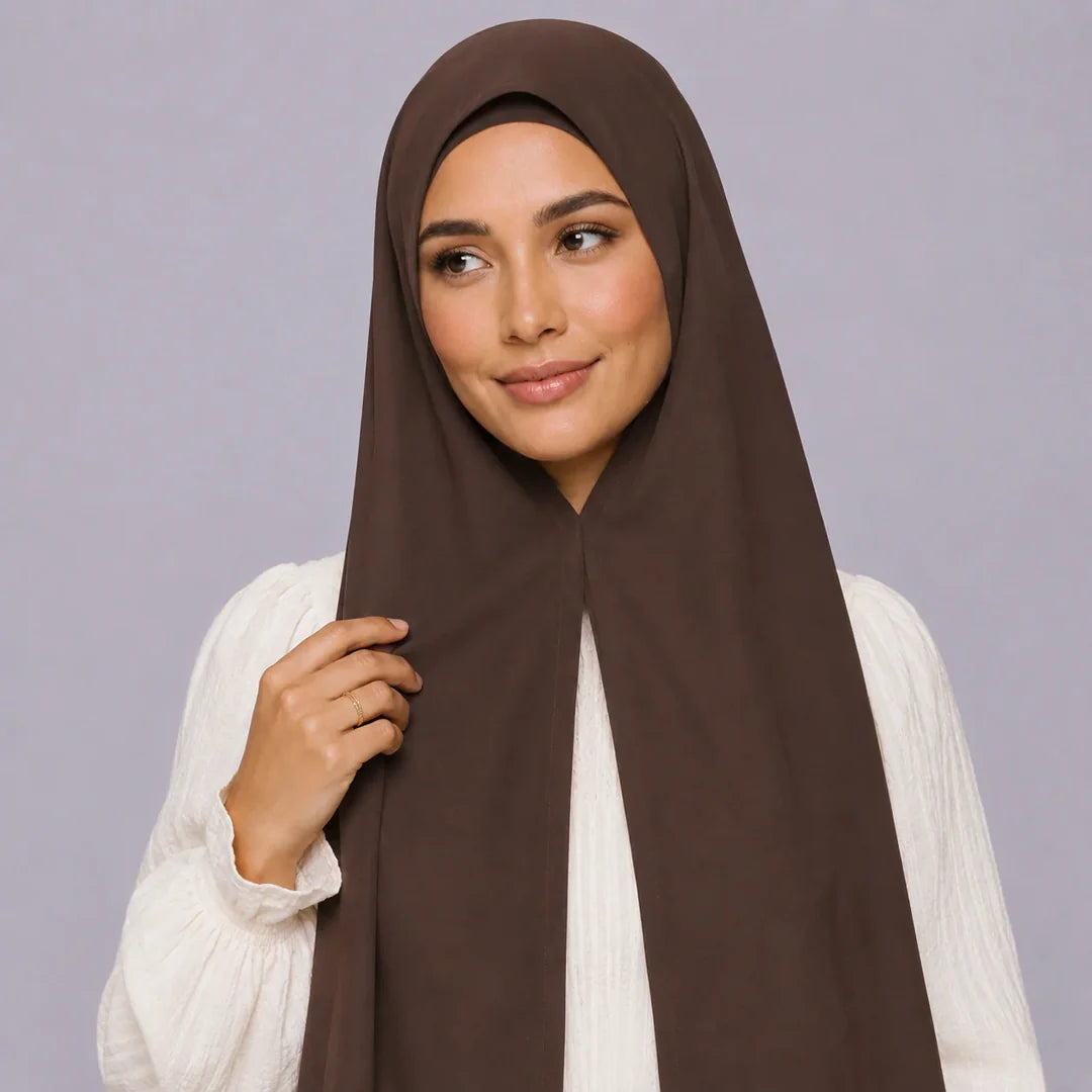 Hijab instantáneo Moca