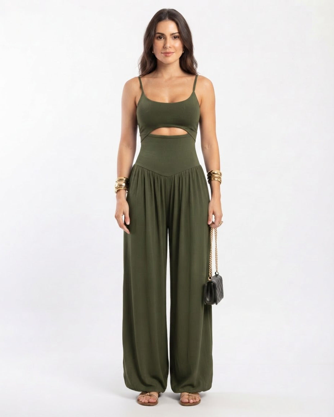 Mono cami Verde militar