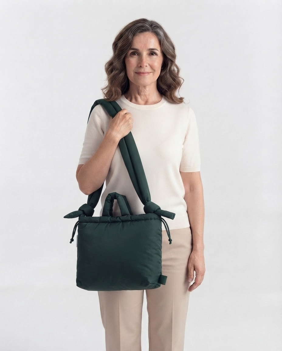 Bolso Ona verde bosque puesto