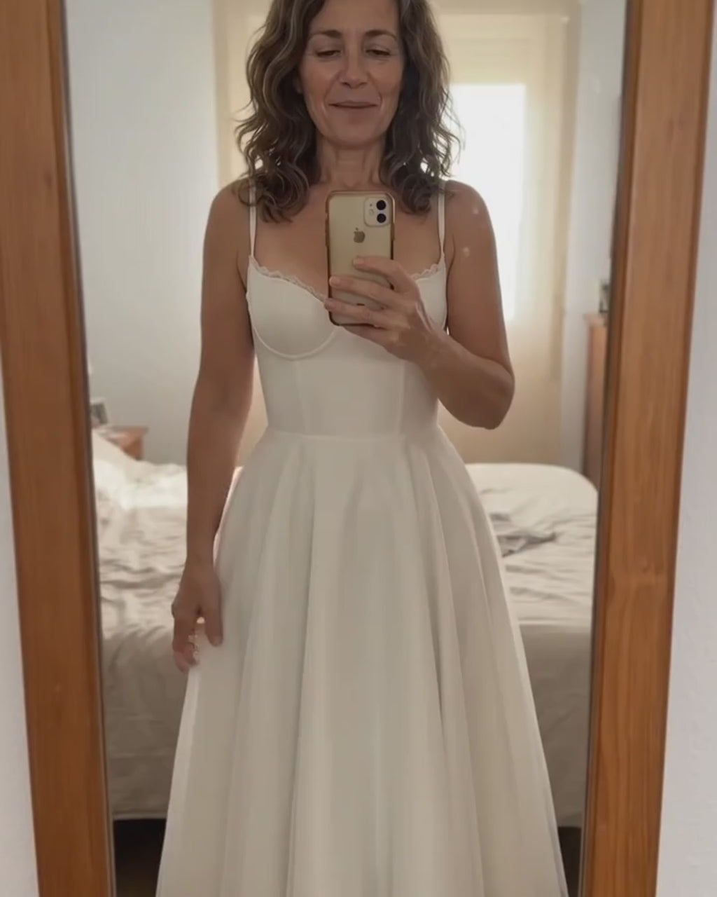 Vestido Selene en movimiento