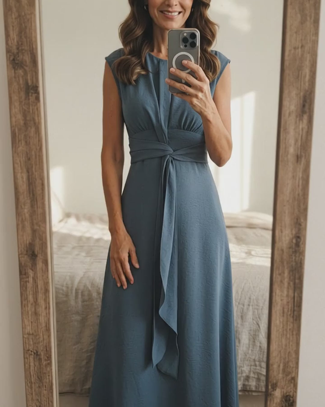 Vestido Reese en movimiento