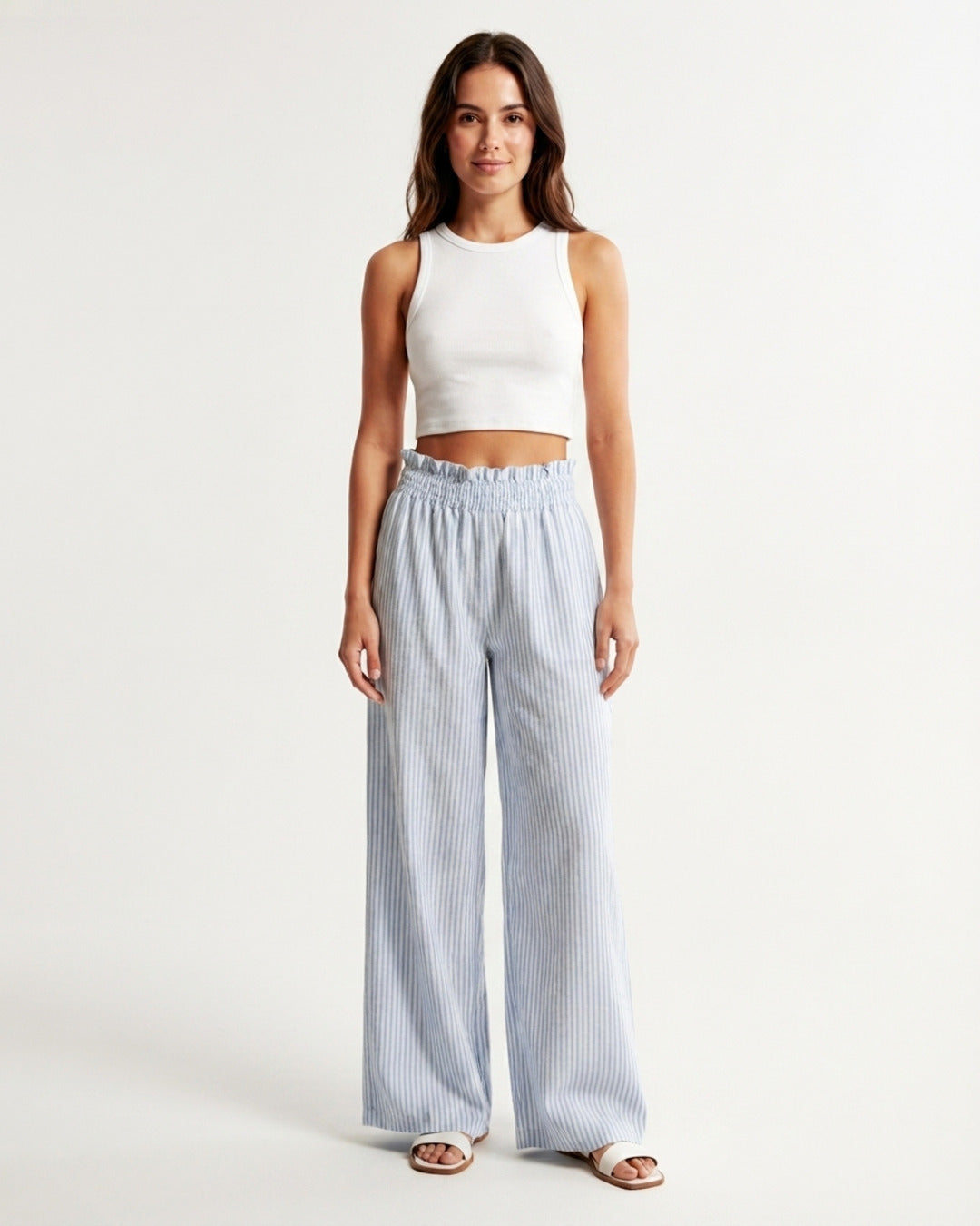 Conjunto rayas modelo frente