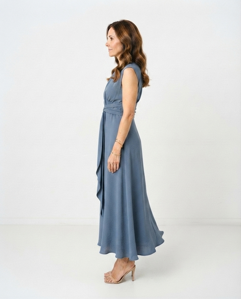 Vestido Reese de costado
