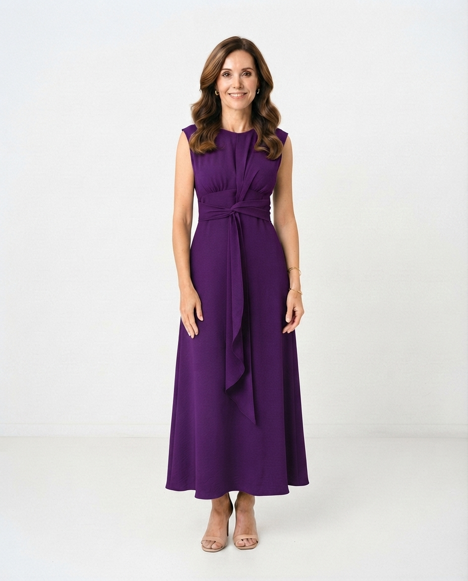 Vestido Reese púrpura