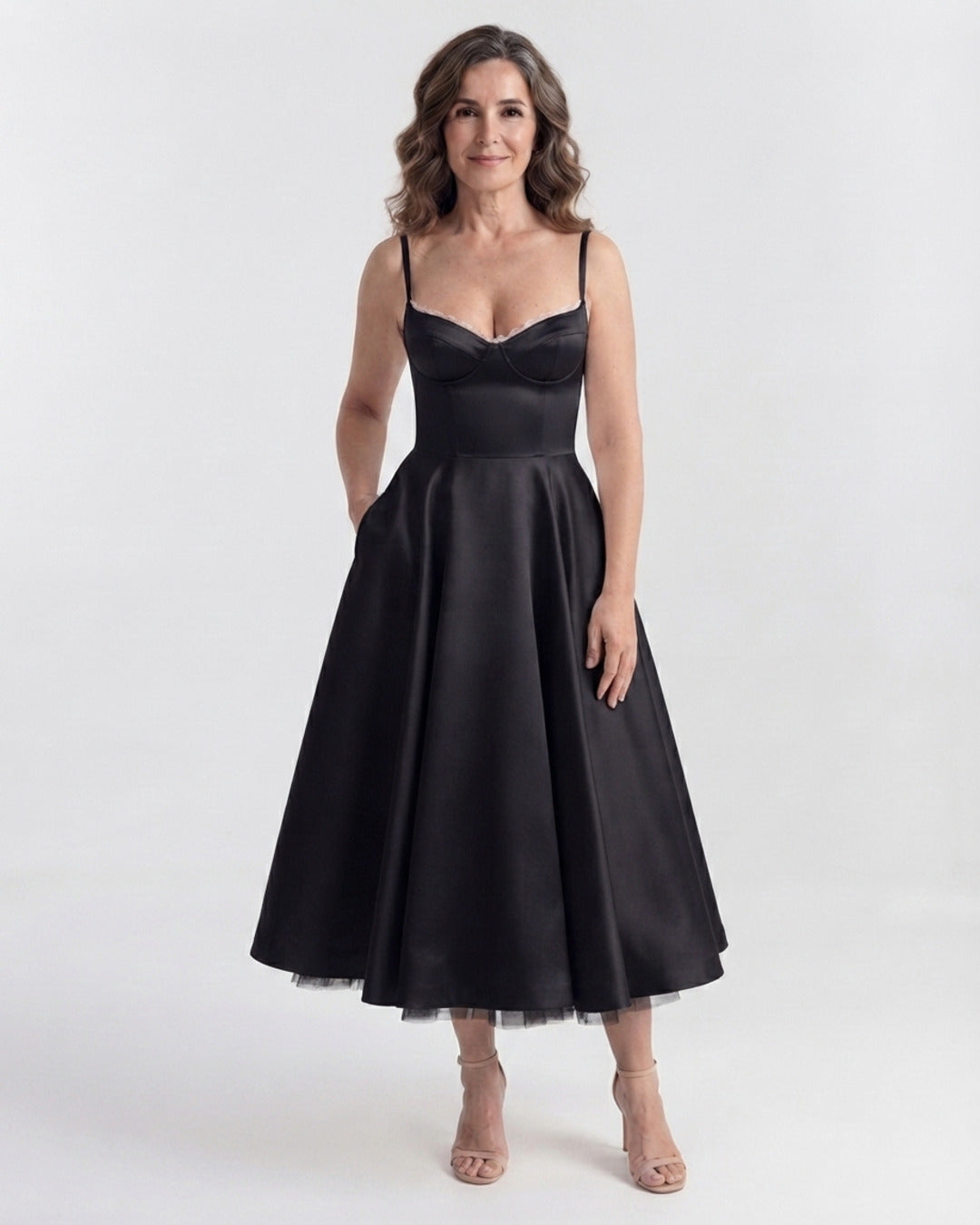 Vestido Selene negro